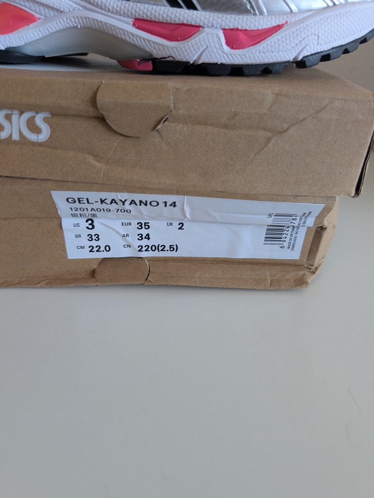 Zapatillas Casual Asics Gel-Kayano 14 Talla 35