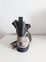 Bota Corta Skull Piel Negro Talla 39