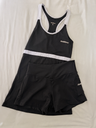Conjunto Black Crown Himba Negro/Blanco Talla XS