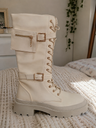 Botas Altas Merry Scott Beige Talla 40