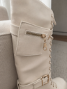 Botas Altas Merry Scott Beige Talla 40