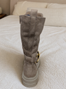 Botas Altas Lovely Skull Kids Beige Talla 32