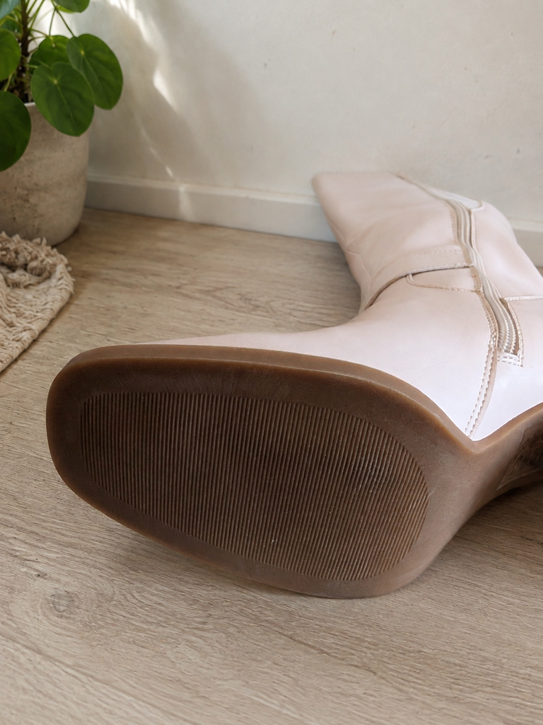 Botas altas myBogota beige / crema talla 38