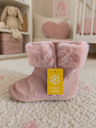Botas Freemouss Bebé Rosa con Forro Cálido – Talla 22