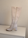 Botas altas MyBotega Beige Charol Talla 41
