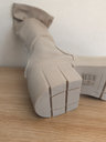 Botas Largar Merry Scott Beige Charol Talla 41