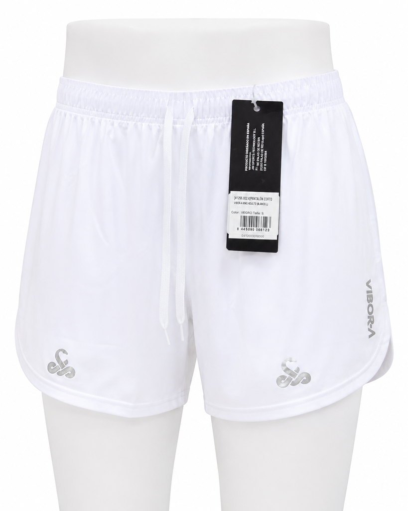 Short Vibora King Blanco Talla L