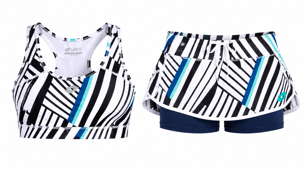 Conjunto Sport Lotto Woman Falda + Top Talla S