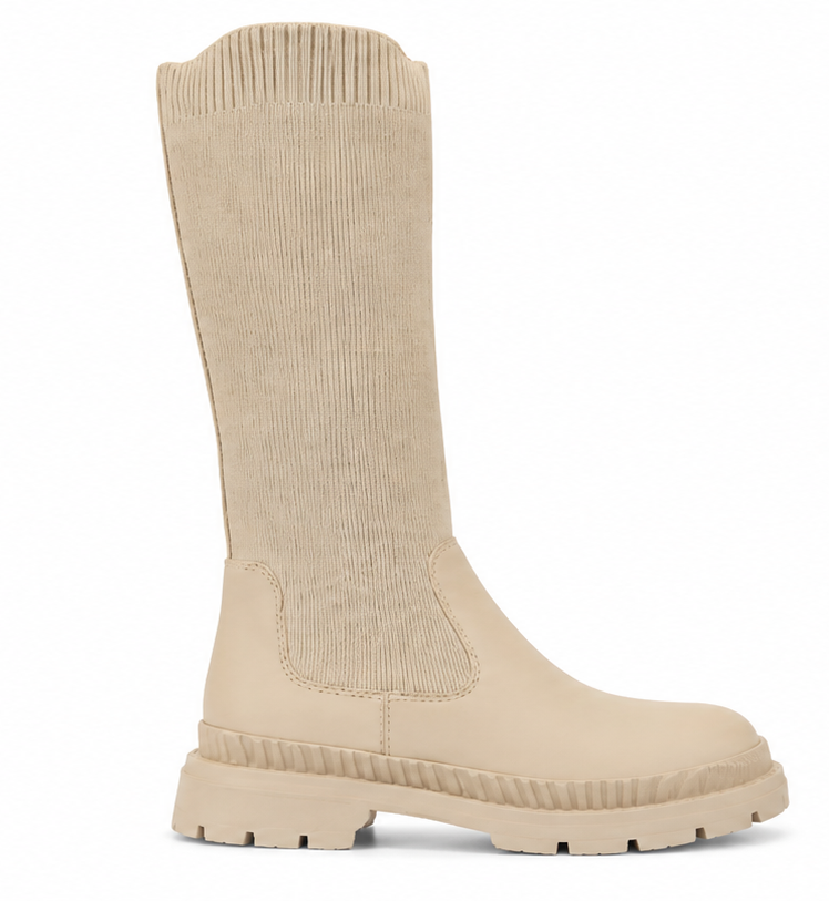 Botas Largas Edge Woman Beige Talla 36