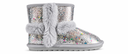 Botas nini &amp; girls Silver y pelo gris · Talla 26
