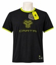 Camiseta Cartri Negra / Verde Lima – Talla XL