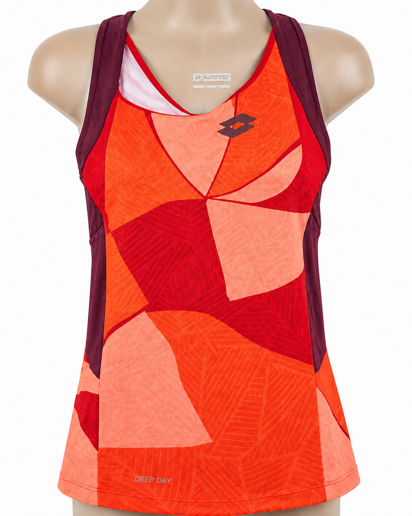 Camiseta Lotto Grenadine Red Talla XS