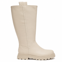 [RF00061] Bota alta Little Lolita Beige · Talla 35